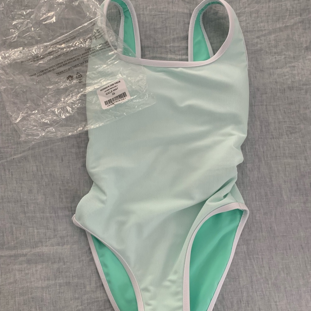 XS Mint LainSnow Bathing Suit - Picture 1 of 1